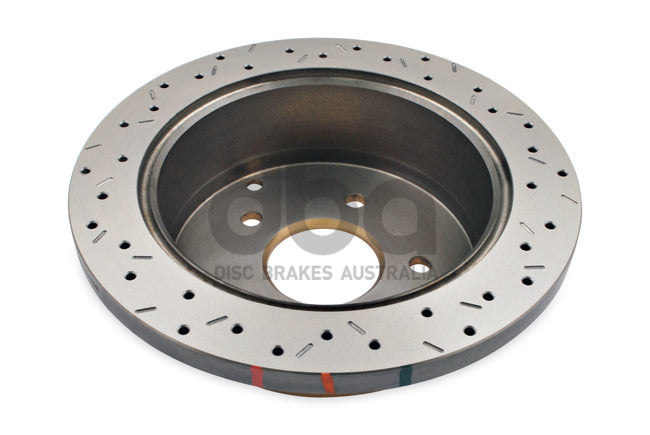 4000 Xs Crossdrilled/Slotted Sld Holden 97-07 Vt-Vz Rear DBA4041XS - DBA