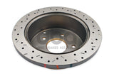 4000 Xs Crossdrilled/Slotted Sld Holden 97-07 Vt-Vz Rear DBA4041XS - DBA