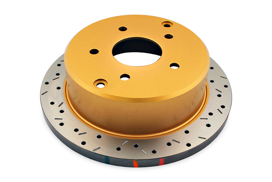 4000 Xs Crossdrilled/Slotted Sld Holden 97-07 Vt-Vz Rear DBA4041XS - DBA