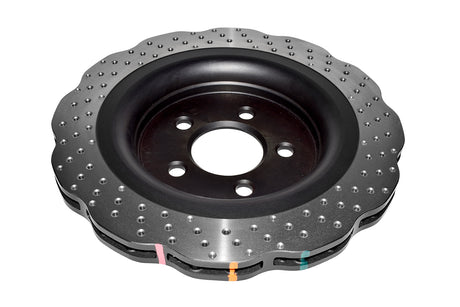 4000 Cross-Drill And Dimple Wave Disc Kp Ford Mustang 15-> Rear DBA42165WXD - DBA
