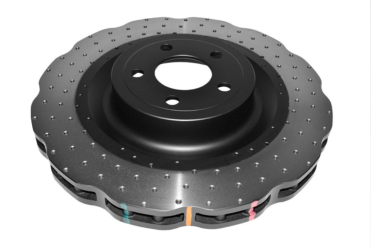 4000 Cross-Drill And Dimple Wave Disc Kp Ford Mustang Gt 15-> Front DBA42166WXD - DBA