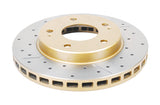 Street Gold Cross-Drilled/Slotted Mitsubishi Magna 85-91 Front DBA421X - DBA