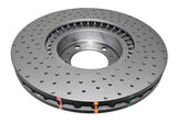 4000 Cross-Drill And Dimple Black Kp Porsche Panamera 10-> Front DBA42592XD - DBA