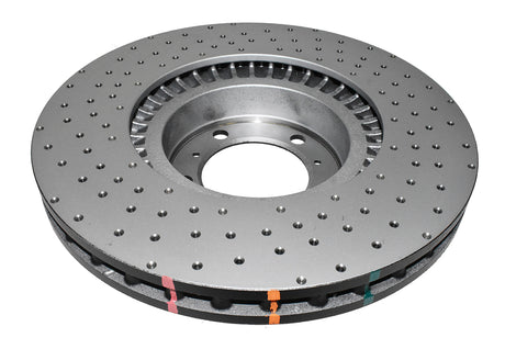 4000 Cross-Drill And Dimple Black Kp Porsche Panamera 10-> Front DBA42592XD - DBA