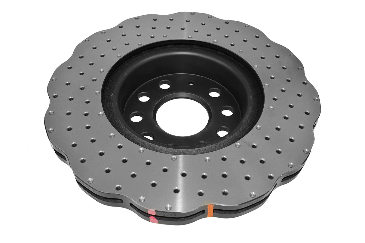 4000 Cross-Drill And Dimple Wave Disc Kp Volkswagen Golf/Jetta/Tiguan & Skoda 03-> Front DBA42806WXD - DBA