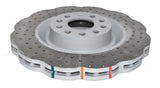 4000 Cross-Drill And Dimple Sliver Paint Wave Disc Kp Volkswagen Golf Mk: 5&6 Front DBA42808WSLVXD - DBA | Universal Auto Spares