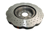 4000 Cross-Drill And Dimple Wave Disc Kp Volkswagen Golf Mk: 5&6 Front DBA42808WXD - DBA
