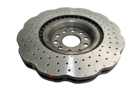 4000 Cross-Drill And Dimple Wave Disc Kp Volkswagen Golf Mk: 5&6 Front DBA42808WXD - DBA