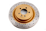 4000 Xs Crossdrilled/Slotted Pp Land Rover/Range Rover Lg Series L405 13-> & Range Rover Sport Lw Series L494 13-> Rear DBA43091XS - DBA