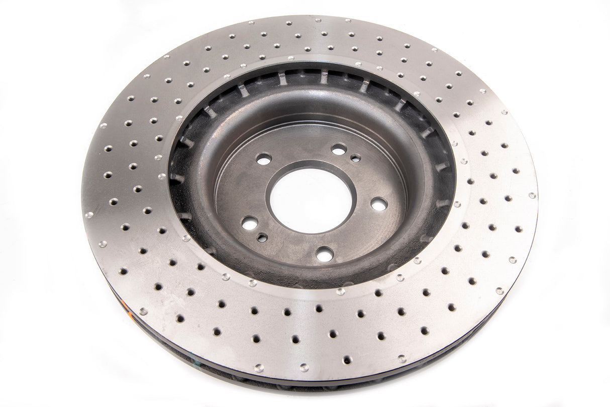 4000 Cross-Drill And Dimple Kp Kia Stinger Series Ck Gt 330S & 330SI 3.3L V6 07/17-> Front DBA43342XD - DBA