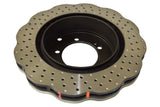 4000 Cross-Drill And Dimple Wave Disc Kp Mitsubishi Evo V-Ix 96-08 Rear DBA4419WXD - DBA