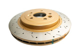 4000 Xs Cross-Drilled/Slotted Right Tickford Ba/Bf & Fg 03-> Rear DBA4507AXS - DBA