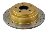 4000 Xs Crossdrilled/Slotted Sld Subaru Forester/Impreza Wrx/Liberty 94-99 Rear DBA4644XS - DBA