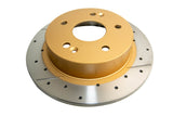 Street Gold Cross-Drilled/Slotted Honda Accord 98-04 Rear DBA489X - DBA