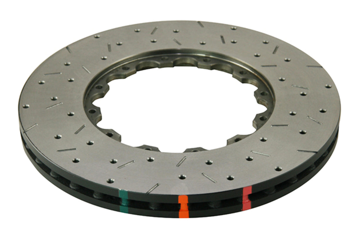 5000 Rotor Cross-Drill/Slotted With Replacement Nas Nuts -Kp Subaru Wrx Us Spec Front DBA5010.1XS - DBA