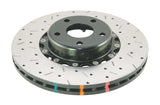 5000 Fully Assembled 2 Piece Black Hat Xs Cross-Drill/Slotted Kp Subaru Wrx Us Spec Front DBA5010BLKXS - DBA