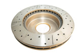 Street Gold Cross-Drill/Slotted Undrilled Kp Ford AU2 & 3 00-02 Front DBA502UX - DBA