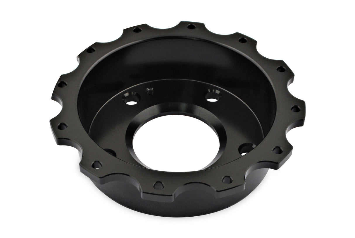 Black Aluminium Hat Vt-Vz 1997-2005 Front Upgrade With 71.5MM C/Hole DBA5046B.2BLK - DBA