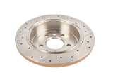 Street Gold Cross-Drilled/Slotted SldFord Ba/Bf & Fg 02-> Rear DBA505X - DBA