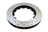 5000 Rotor Cross-Drill/Slotted With Replacement Nas Nuts -Kp Hsv 05-06 Ap 6 Piston Caliper Front Use DBA52018 For 4 Pi DBA52024.1XS - DBA