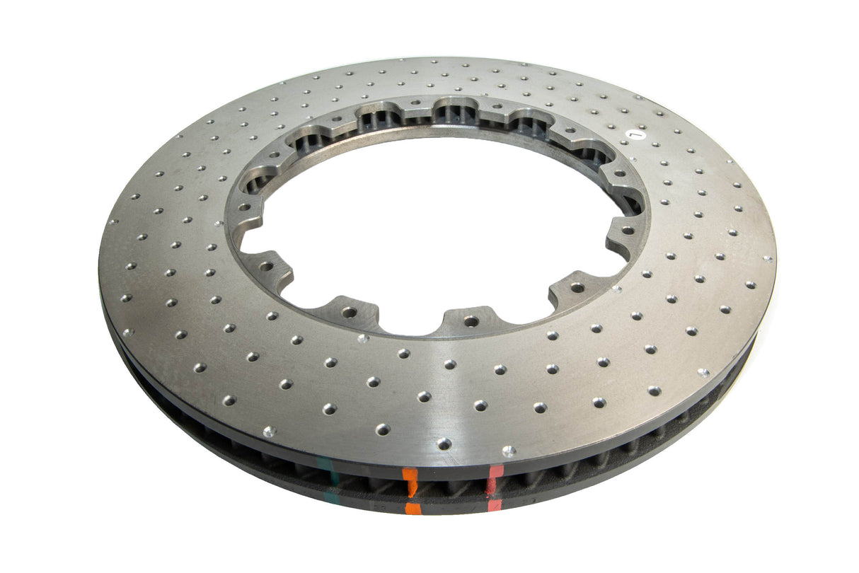 5000 Rotor Cross Drilled/Dimpled Left Hand With Replacement Nas Nuts 72CV Hsv Ve/Vf Gts 12-> Front DBA52068.1LXD - DBA