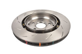 5000 Fully Assembled 2 Piece Black Hat Oe Slotted Right-Hand Kp Hsv Vf Gts Yellow Caliper 06-15 Rear DBA52069BLKOESR - DBA