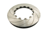 5000 Rotor Curved Slot Left 378MM X 36MM Kp Hsv Ve W427 Yellow Caliper Only Strap Drive Replacement Nas Nuts Inclu DBA52072.1CSL - DBA