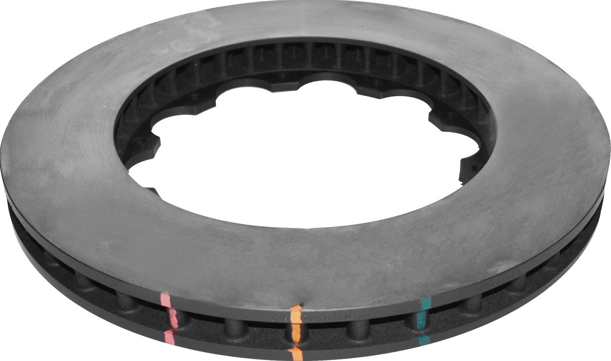 5000 Rotor Standard Kp Nissan Gt-R 09-11 Brembo Oe Front With M6 Locking Compound Nut DBA52322.1 - DBA