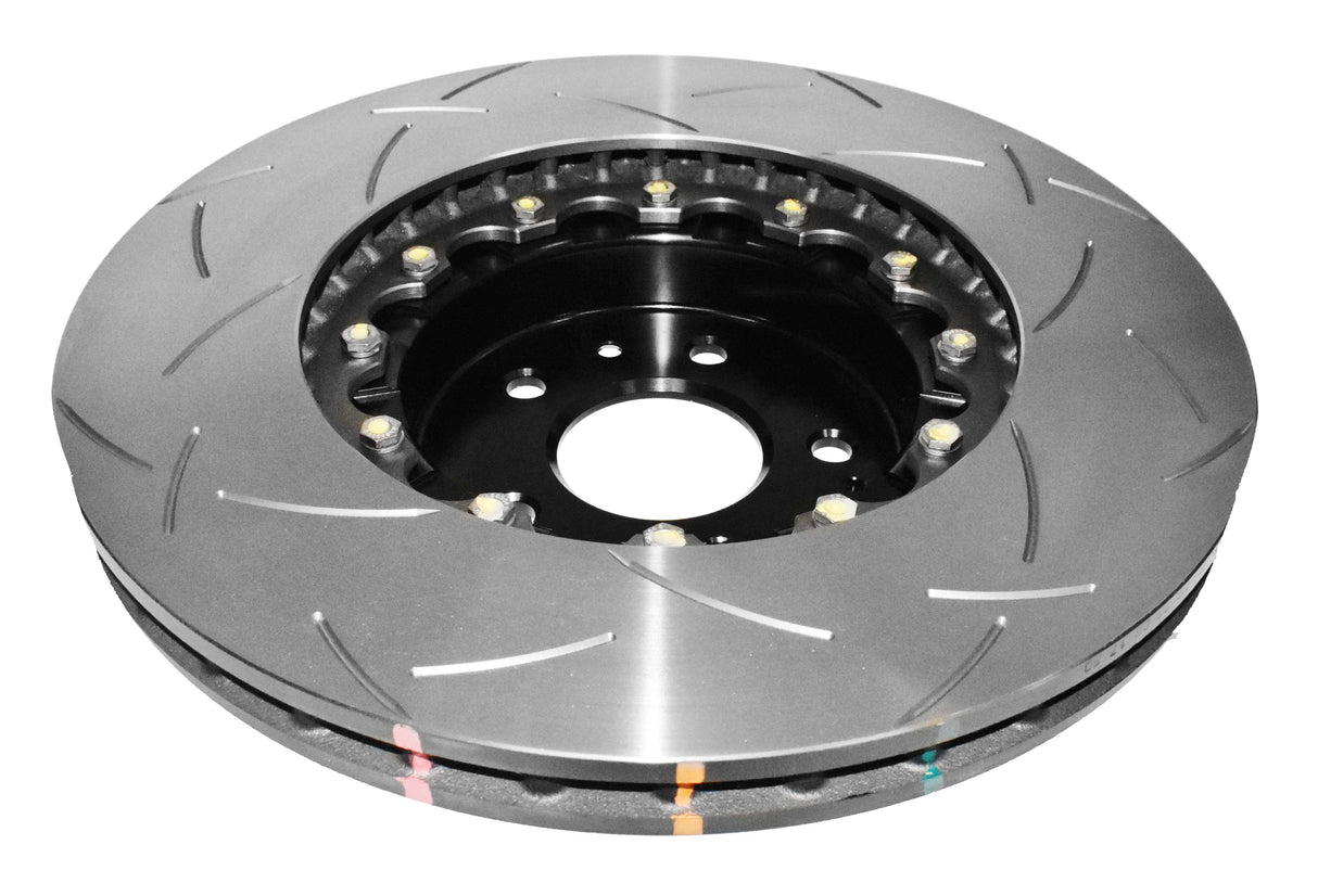 5000 Assembled 2 Piece Black Hat T3 Slot 360MM X 28MM Kp Renault Megane Right Side Upgrade 265/275 2012-> Front Kp Use With Right Side DBA52645BLKS - DBA