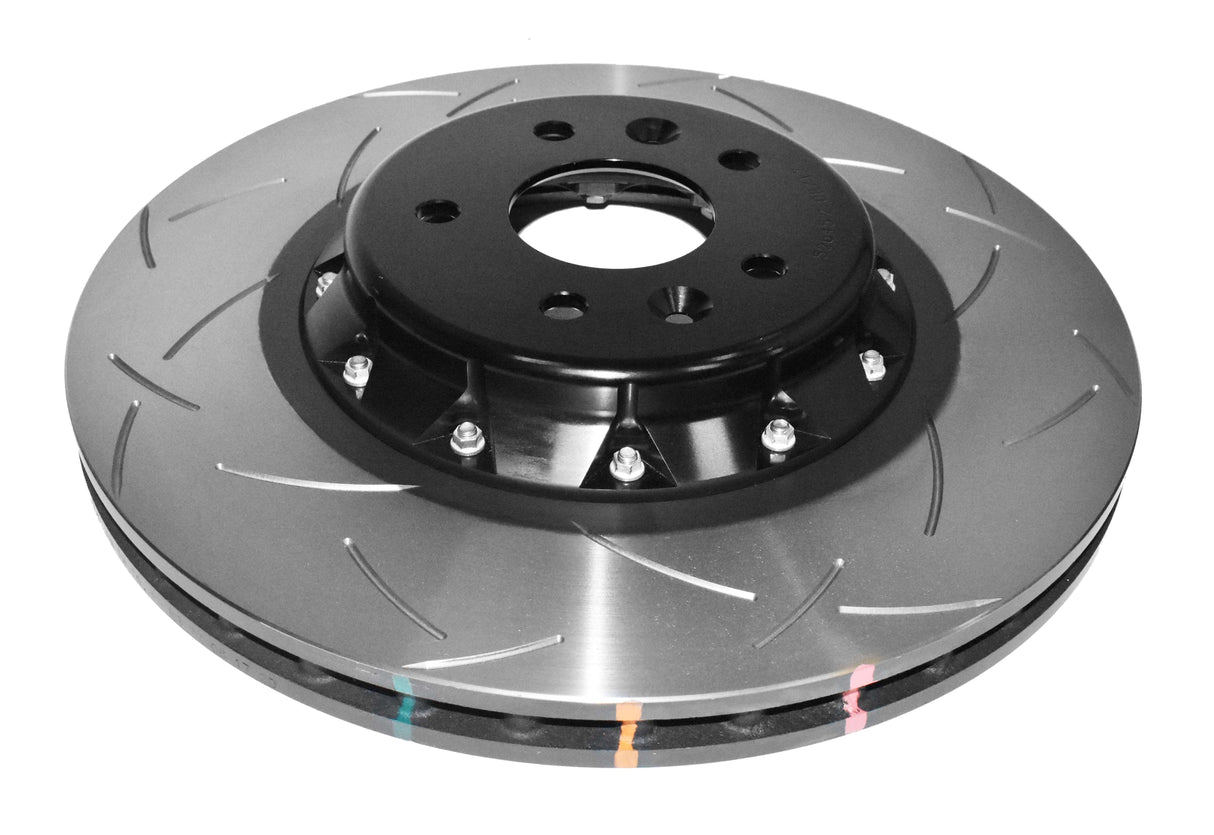 5000 Assembled 2 Piece Black Hat T3 Slot 360MM X 28MM Kp Renault Megane Right Side Upgrade 265/275 2012-> Front Kp Use With Right Side DBA52645BLKS - DBA