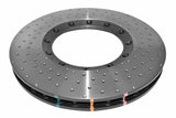 5000 Rotor Cross-Drill And Dimple With Nas Nuts Kp Audi SQ5 Front DBA52774.1XD - DBA