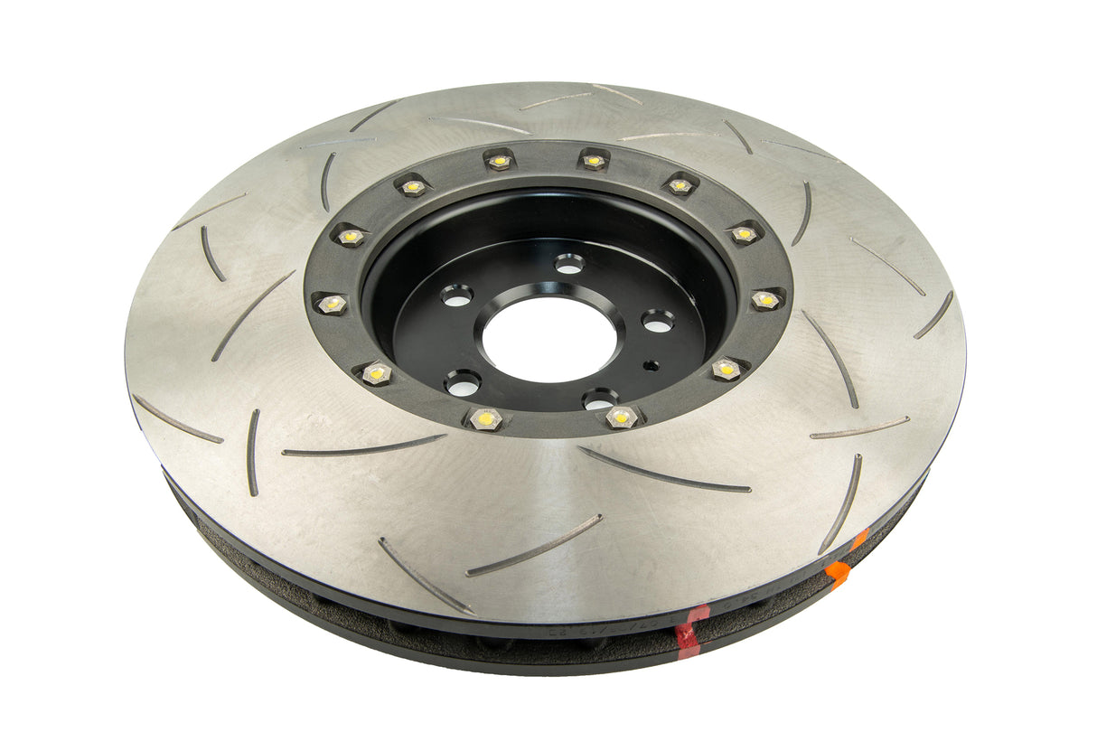 5000 Assembled 2 Piece Black Hat T3 Slot 380MM X 36MM Kp Audi SQ5 3.0L 15-17 A8 Quattro 4.0L 14-17 Front DBA52774BLKS - DBA
