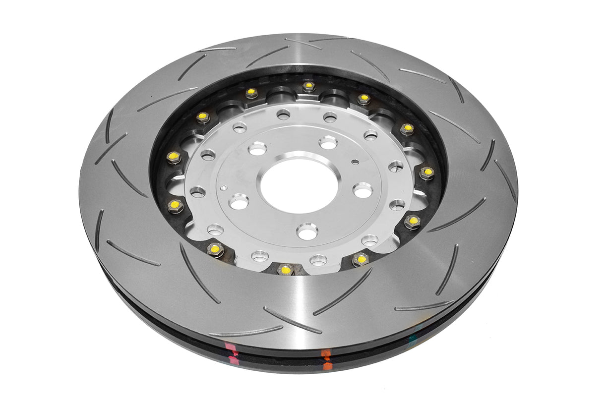 5000 Fully Assembled 2 Piece Clear Anodised Hat T3 Slotted Kp Audi R8 Typ 42 07-12 Rear DBA52833SLVS - DBA