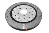 5000 Fully Assembled 2 Piece Clear Anodised Hat T3 Slotted Kp Audi R8 Typ 42 07-12 Rear DBA52833SLVS - DBA