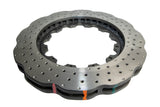 5000 Rotor Cross-Drill And Dimple Wave Disc 365MM X 34MM Kp Audi R8 RS5 Front & Audi Right Side Q3 14-> Front Nas Nuts Included DBA52834.1WXD - DBA