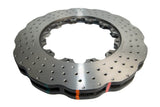 5000 Rotor Cross-Drill And Dimple Wave Disc 365MM X 34MM Kp Audi R8 RS5 Front & Audi Right Side Q3 14-> Front Nas Nuts Included DBA52834.1WXD - DBA