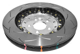 5000 Fully Assembled 2 Piece Clear Anodised Hat T3 Slotted Kp Audi R8 RS5 Front DBA52834SLVS - DBA