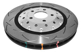 5000 Fully Assembled 2 Piece Clear Anodised Hat T3 Slotted Kp Audi R8 RS5 Front DBA52834SLVS - DBA