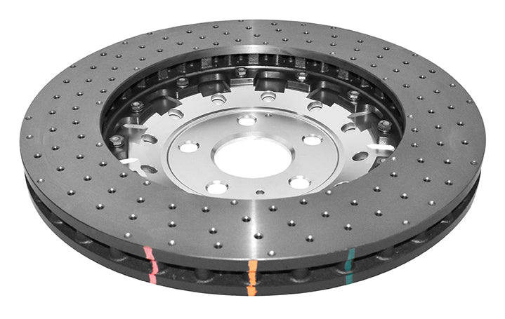 5000 Fully Assembled 2 Piece Clear Anodised Hat 370MM X 32MM Kp Audi Tt Right Side Front DBA52842SLVXD - DBA