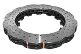 5000 Rotor Cross-Drill And Dimple Wave Disc 370MMX34MM Kp AUDI-RS3 -> Front Nas Nuts Included DBA52844.1WXD - DBA