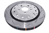 5000 Fully Assembled 2 Piece Clear Anodised Hat T3 Slotted Kp AUDI-RS3 -> Front DBA52844SLVS - DBA