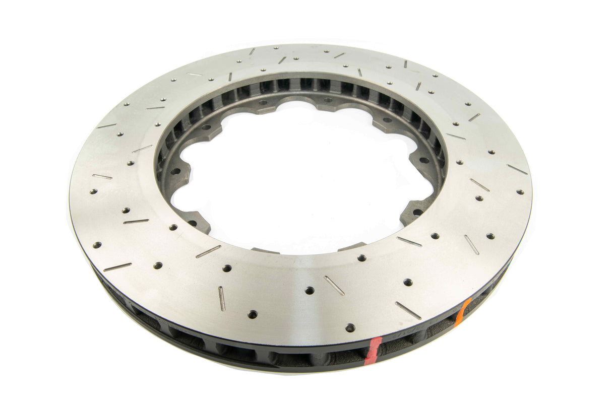5000 Rotor Cross-Drill/Slotted Kp Dodge Charger Brembo Replacement 15-> Front With M6 Locking Compound Nut DBA52910.1XS - DBA
