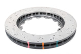 5000 Rotor X/Drilled & Slot 340MM X 32MM Kp Corvette C6 05-> Front With Nas Nuts DBA52990.1XS - DBA