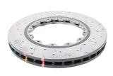5000 Rotor X/Drilled & Slot 340MM X 32MM Kp Corvette C6 05-> Front With Nas Nuts DBA52990.1XS - DBA