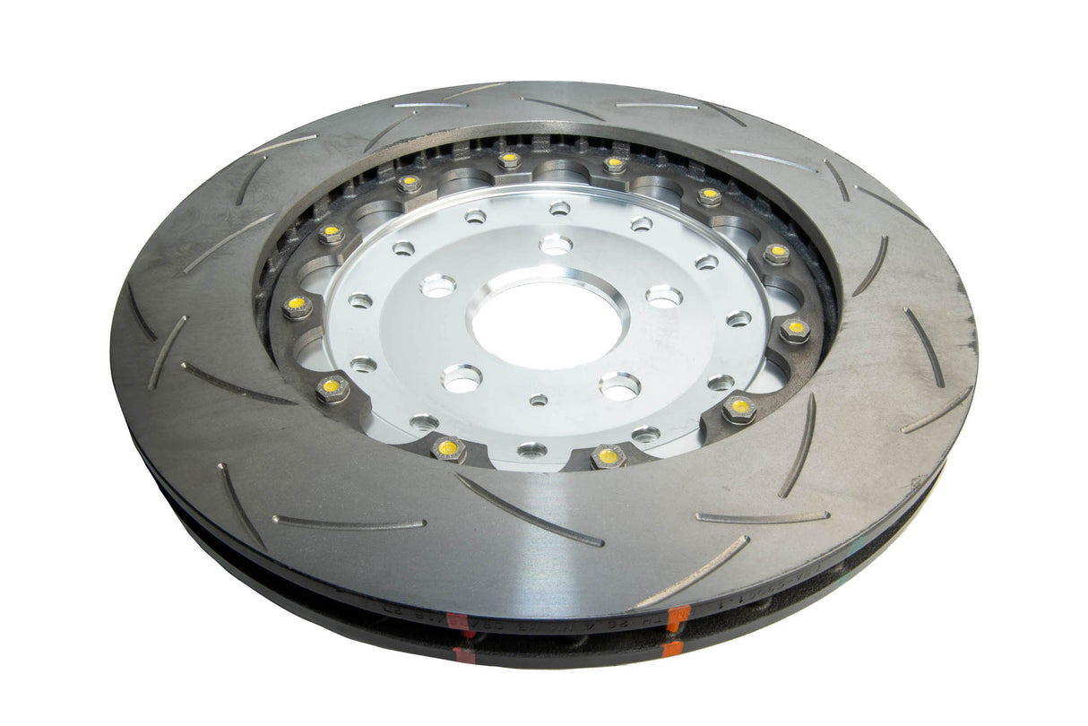 5000 Fully Assembled 2 Piece Sliver Hat T3 Slot 356MM X 28MM Kp Audi RS6 08-11 Front DBA53001SLVS - DBA