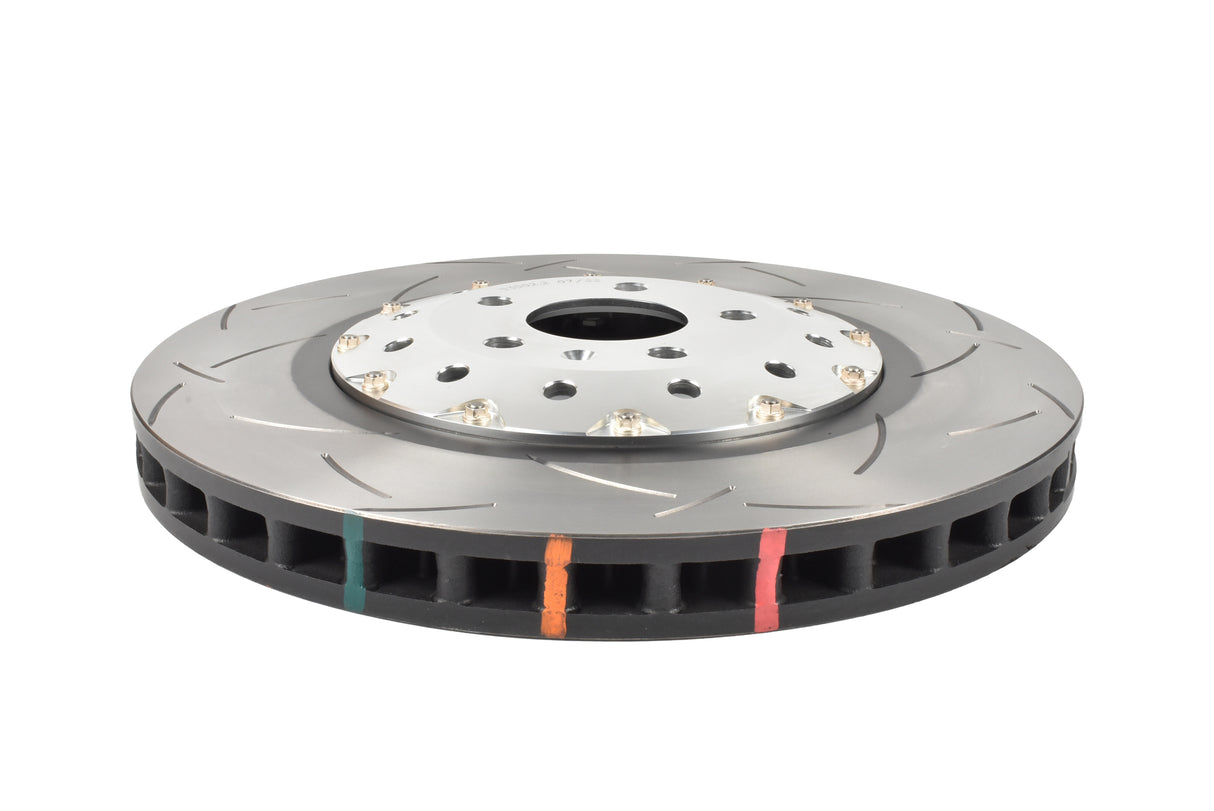 5000 Fully Assembled 2 Piece Sliver Hat T3 Slot Kp Audi RS6 13-17/RS7 14-17 Front Rings DBA53000.1S DBA53002SLVS - DBA