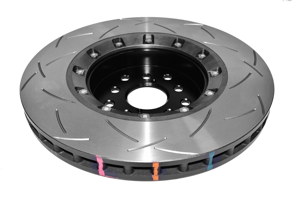 5000 Fully Assembled 2 Piece Black Hat T3 Slot Kp Subaru Wrx STi Brembo 6 Pot Rear Yellow Calipers 19 Inch Rim 04/17-> DBA53050BLKS-10 - DBA