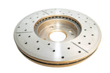 Street Gold Cross-Drilled/Slotted Ford Laser 90-00 Front DBA533X - DBA