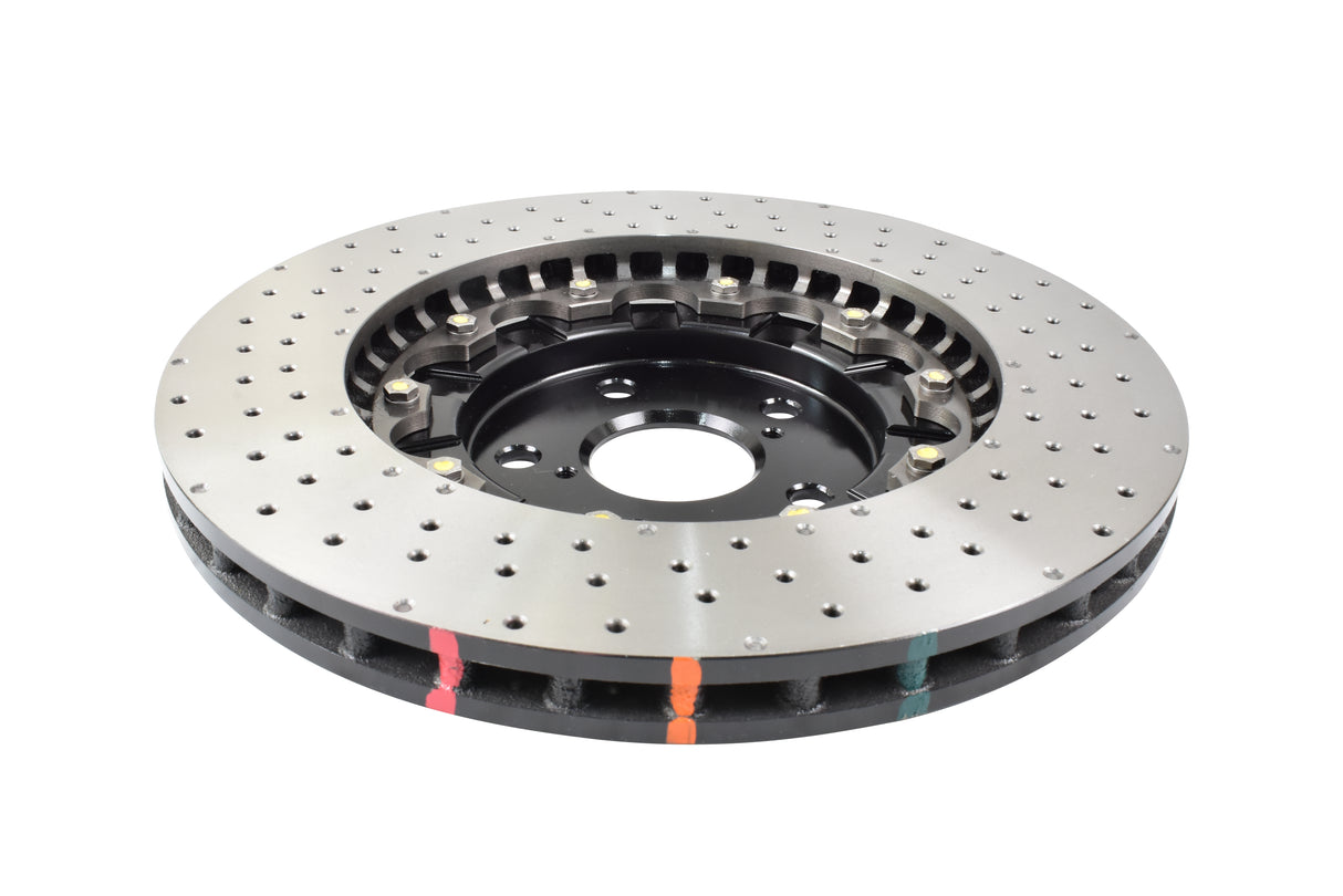 5000 Fully Assembled 2 Piece Black Anodised Hat Cross-Drill And Dimple Kp Toyota Yaris Gr GXPA16R 1.7L Turbo 08/20-> Front DBA53922BLKXD - DBA