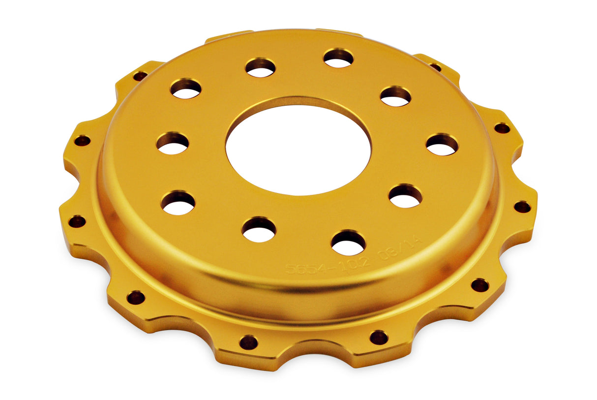 Gold Aluminium Hat 10 Stud Holes Subaru Wrx Sti 02-11 DBA5654-10.2GLD - DBA